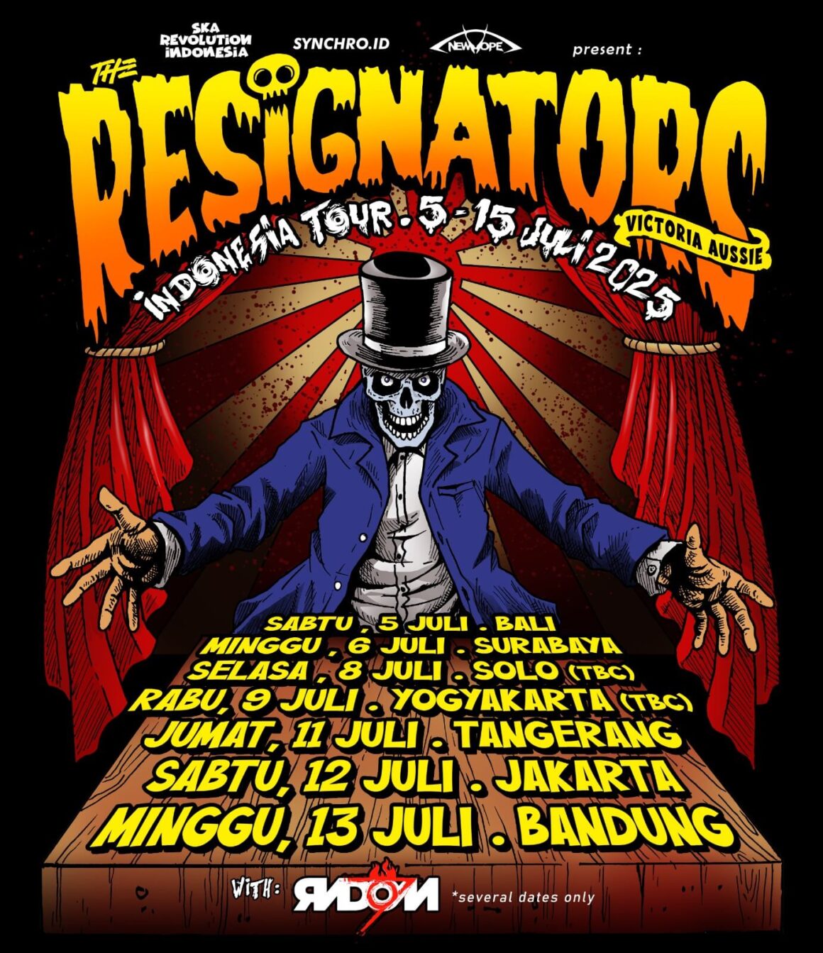 The Resignators – Indonesia Tour